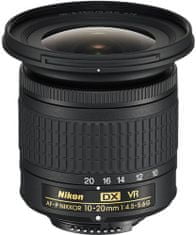 Nikon objektiv Nikkor 10-20 mm f4.5 - 5.6 G VR AF-P DX