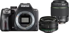 Pentax K-70, čierna + DAL 18-50mm WR + DAL 50-200mm WR