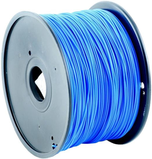 Gembird tisková struna (filament), PLA, 1,75mm, 1kg (3DP-PLA1.75-01-B), modrá