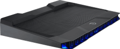 Cooler Master chladiace podstavec NotePal X150R pro notebook 17", 3xUSB, modré LED, čierna