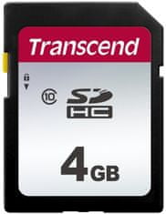 Transcend SDHC 4GB Class 10 (TS4GSDC300S)