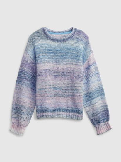 Gap Detský pletený sveter melír