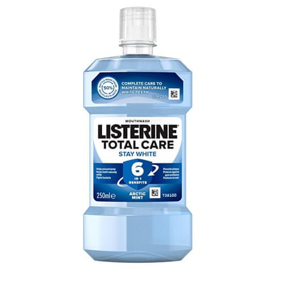 Listerine Ústna voda s bieliacim účinkom Total Care Stay White