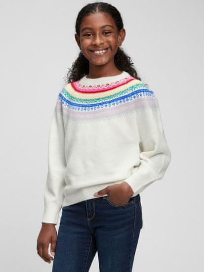 Gap Detský sveter s farebným vzorom