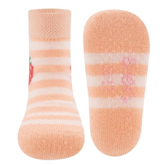 EWERS dievčenské ponožky s protišmykom - jahoda 225076