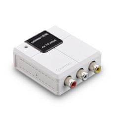 Ugreen Converter Analog na Digital, RCA - HDMI, biely