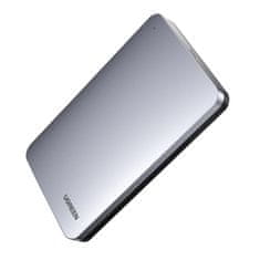 Ugreen CM300 externý box pre SSD disk SATA 3.0 6Gbps + kábel USB / USB-C 0.5m, sivý
