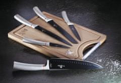 Berlingerhaus Sada nožov s nepriľnavým povrchom + lopárik 6 ks Moonlight Edition