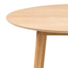 Design Scandinavia Jedálenský stôl okrúhly Nagy, 120 cm