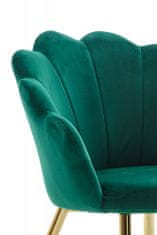 Bruxxi Jedálenská stolička Gregoria, zelená