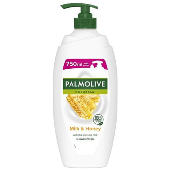 Palmolive Vyživujúci sprchový gél s výťažkami medu Naturals (Nourishing Delight Milk & Honey) 750 ml
