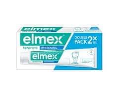 Elmex Bieliaca zubná pasta pre citlivé zuby Sensitive Whitening Duopack 2x 75 ml