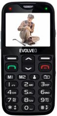 Evolveo EasyPhone XG s nabíjacím stojančekom, Black