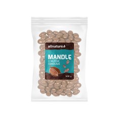 Allnature Mandle v mliečnej čokoláde 500 g