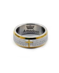 Amadora prsteň ZC15201241G strieborná - 54