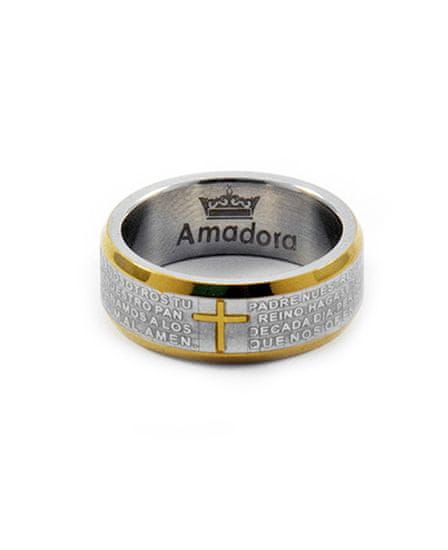 Amadora prsteň ZC15201241G strieborná - 50