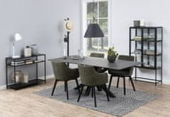 Design Scandinavia Jedálenský stôl Heaven, 200 cm, čierna