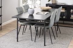 Design Scandinavia Jedálenský stôl Angus, 200 cm, čierna