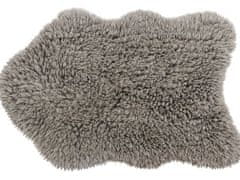 Lorena Canals Vlnený koberec Woolly - Sheep Grey 75x110 tvar kožušiny