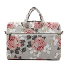 Canvaslife Briefcase taška na notebook 13-14'', white rose