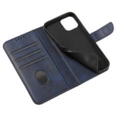 MG Magnet knižkové kožené puzdro na Samsung Galaxy A42 5G, modré