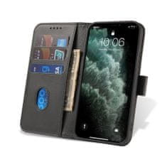 MG Magnet knižkové kožené puzdro na Samsung Galaxy A42 5G, čierne