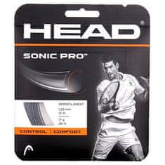 Head Sonic Pro tenisový výplet 12 m čierna Priemer: 1,30
