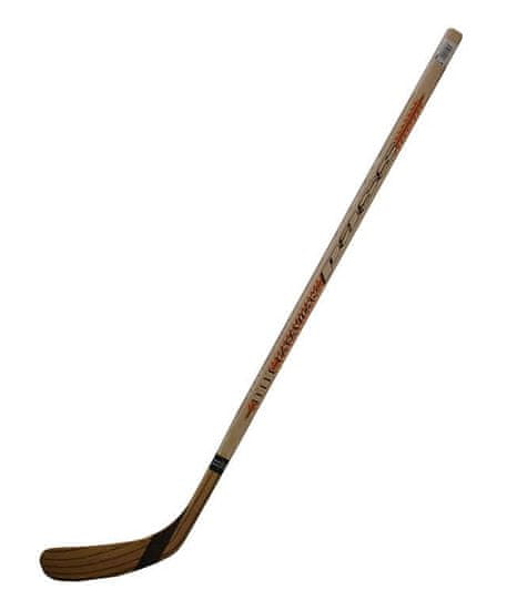 Passvilan  Hokejka drevená, laminovaná 107 cm - ľavá