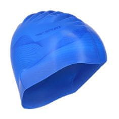 SPURT Silikónová čiapka G-Type F206 men so vzorom, modrá