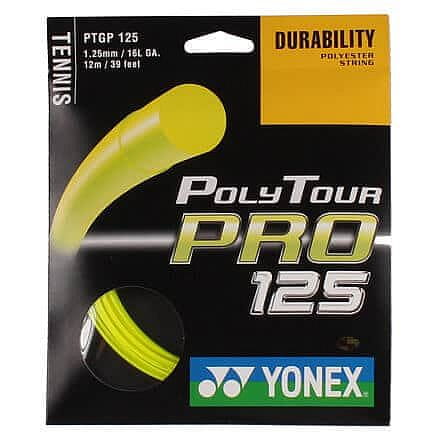 Yonex Poly Tour Pro tenisový výplet 12 m Priemer: 1,25