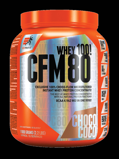 Extrifit  CFM Instant Whey 80 1000 g choco coco