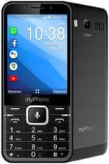 myPhone Up Smart LTE, Black