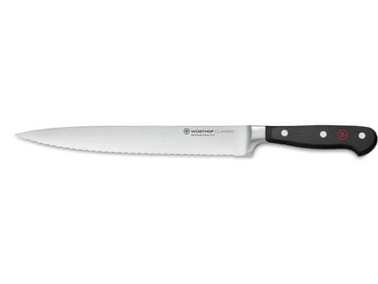 Wüsthof CLASSIC Nôž na šunku 23cm (vrúbkovaná čepeľ)