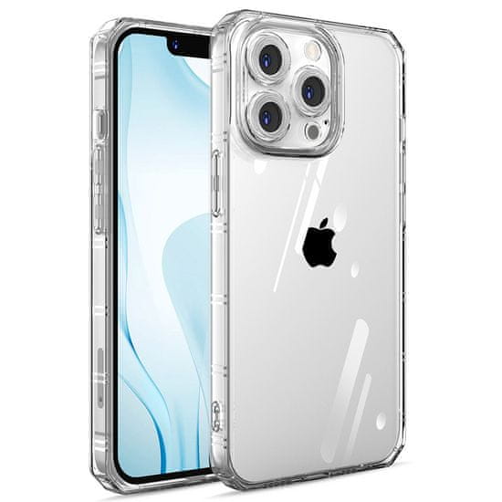 4-OK Pouzdro ARMOR ANTI SHOCK 0,5mm iPhone 15 Pro Max Čiré