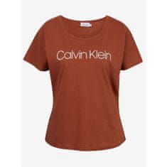 Calvin Klein Tričko Core Logo Open Neck XS