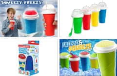 CoolCeny Squeezy Freezy - Výrobník ľadovej triešte, ľahko a zábavne - Zelená