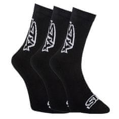 Styx 3PACK ponožky vysoké čierne (HV9606060) - veľkosť L