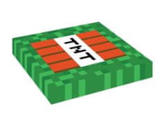 Párty papierové servítky Pixel - Minecraft - 20 ks
