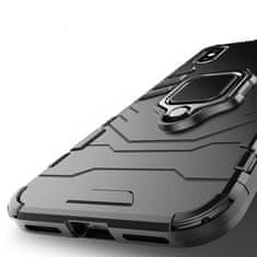 IZMAEL Odolné Puzdro Ring Armor Case pre Xiaomi Redmi 12 - Čierna KP27862