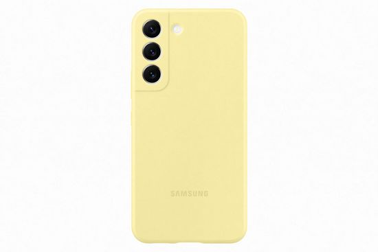 SAMSUNG Galaxy S22+ Silikónový zadný kryt EF-PS906TYEGWW, žltý