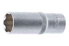 BGS technic Hlavica nástrčná 1/2 &quot;21 mm, 6hranné Super Lock, predĺžená 75 mm - BGS 2951