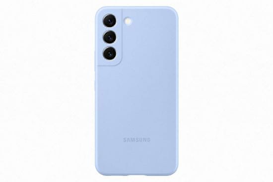 SAMSUNG Galaxy S22+ Silikónový zadný kryt EF-PS906TLEGWW, modrý - rozbalené