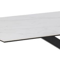 Design Scandinavia Jedálenský stôl Heaven, 200 cm, biela