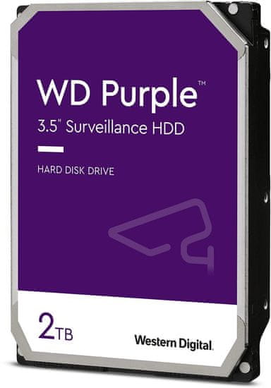 Western Digital WD Purple (PURZ), 3,5" - 2TB (WD22PURZ)