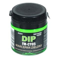 Jaxon Dip method feeder zelený marcipán 60g