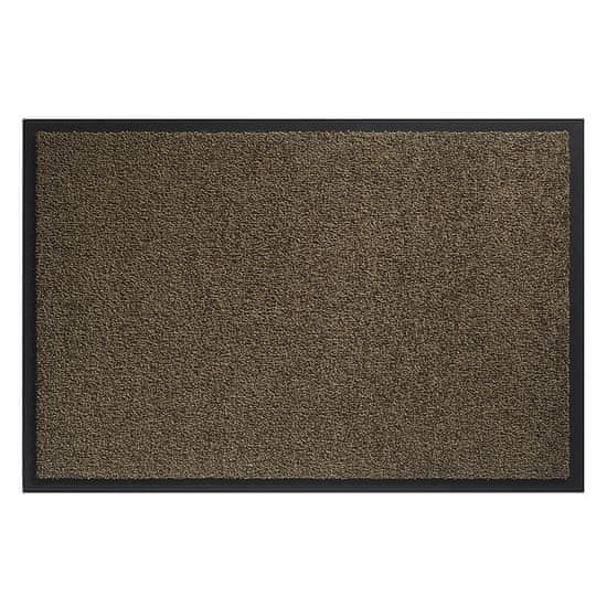 protismyku Interiérová čistiaca rohož STYLE - Hnedá / 40 x 60 cm