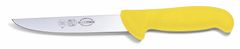 F. Dick Vykosťovací nôž so širokou čepeľou, žltý v dĺžke 13 cm