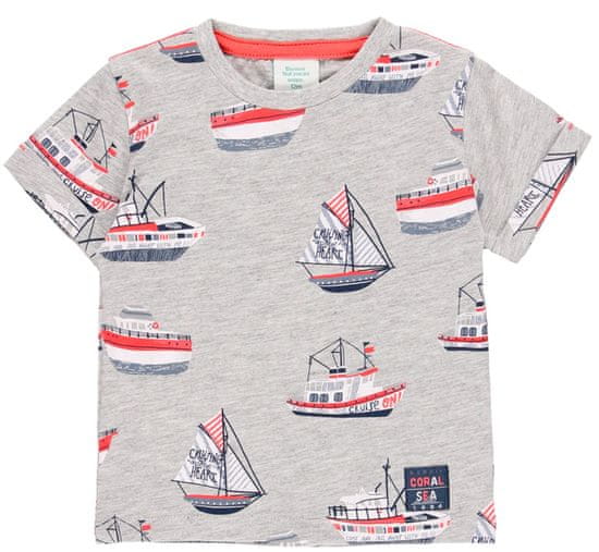 Boboli chlapčenské námornícke tričko Coral Sea 304120