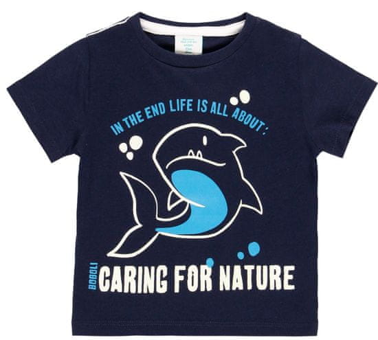Boboli chlapčenské tričko s veľrybou Basico 394028