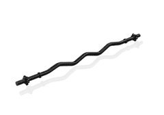 Greatstore MOVIT posilňovacia tyč - 120 cm, čierna, hviezdicový uzáver